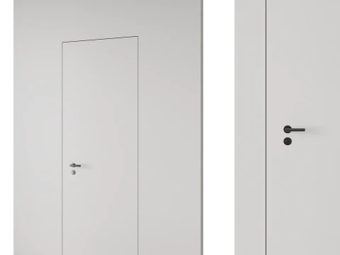 Door set 24 3D Model