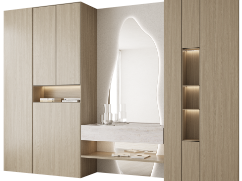 Hallway 001 3D Model