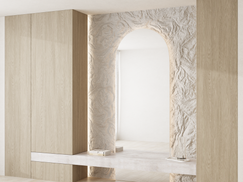 Hallway 04 3D Model