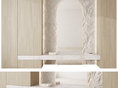 Hallway 04 3D Model