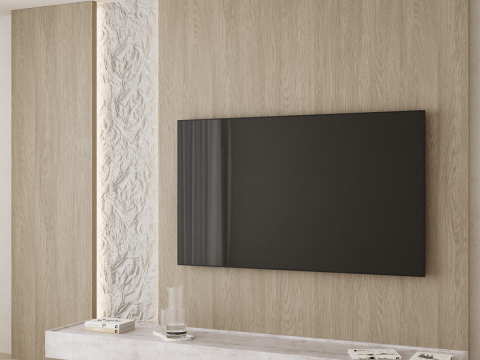 TV wall panel 004 3D Model