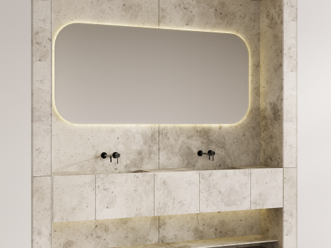 Bathroom furniture 01 3D Model