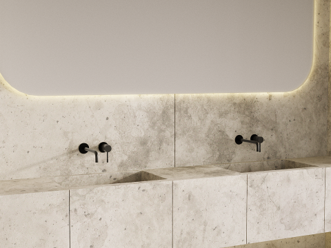 Bathroom furniture 01 3D Model