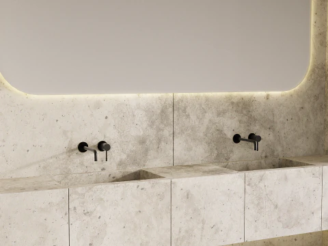Bathroom furniture 01 3D Model