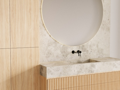 Bathroom furniture 02 3D 모델