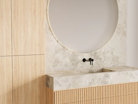 Bathroom furniture 02 3D Model