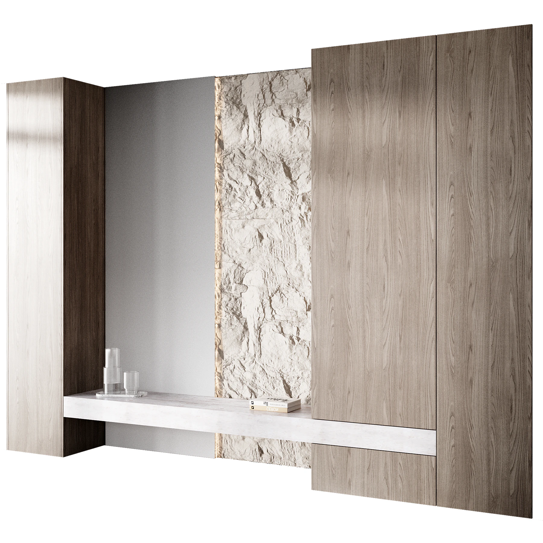 복도 07 3D 모델 .c4d .max .obj .3ds .fbx .stl .blend 