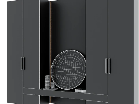 Hallway 08 3D Model