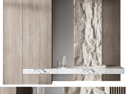 Hallway set 10 3D Модель