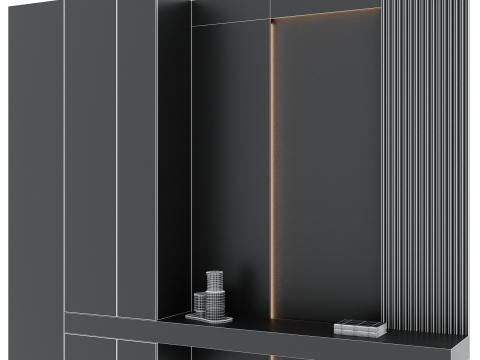 Hallway set 10 3D Модель