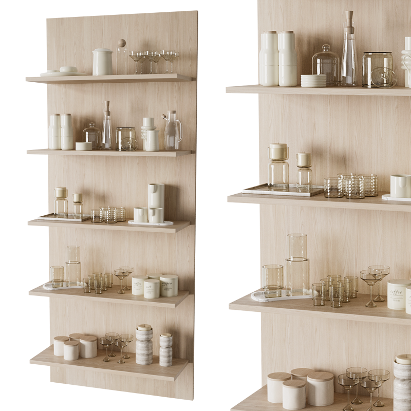 Kitchen decore 01 3D 模型 .c4d .max .obj .3ds .fbx .stl .blend 