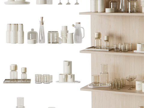 Kitchen decore 01 3D 模型