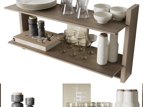 Kitchen decore 02 Modello 3D