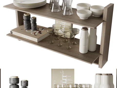 Kitchen decore 02 3D Model