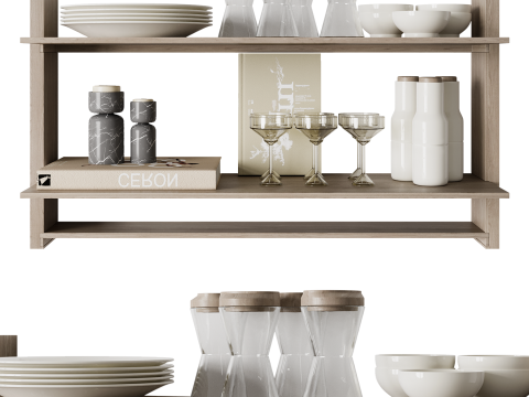 Kitchen decore 02 Modello 3D