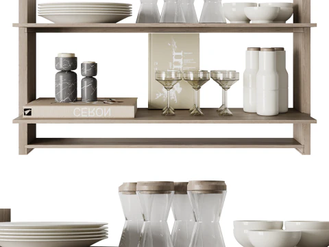 Kitchen decore 02 3D Model