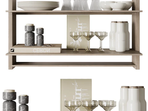 Kitchen decore 02 3D Model