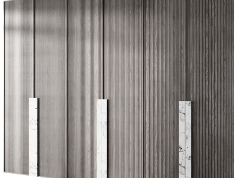 Wardrobe 01 Model 3D