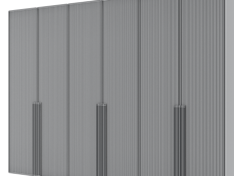 Wardrobe 01 Model 3D