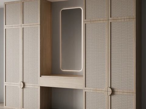 अलमारी 04 3D मॉडल