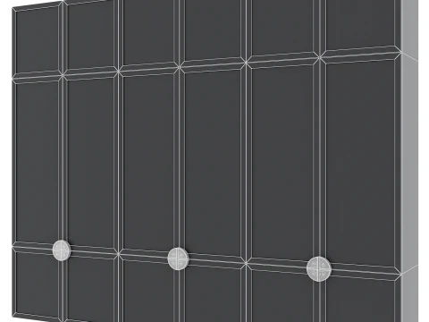 अलमारी 05 3D मॉडल