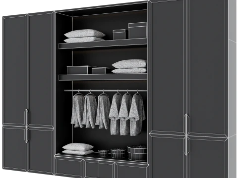 Wardrobe 008 3D Model