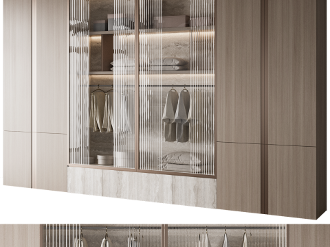 Wardrobe 011 3D 模型