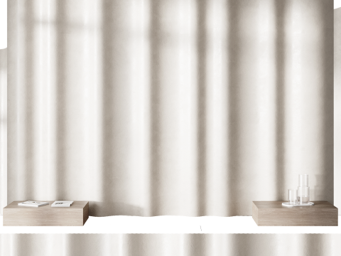 Headboard wall panel 011 3D Model