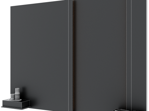 Headboard wall panel 12 3Dモデル