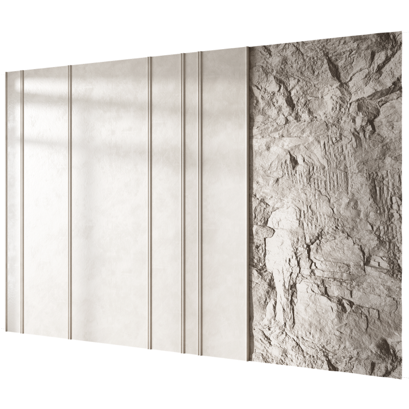 Headboard wall panel 014 Modello 3D .c4d .max .obj .3ds .fbx .stl .blend