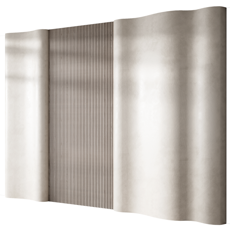 Headboard wall panel 015 Modello 3D .c4d .max .obj .3ds .fbx .stl .blend