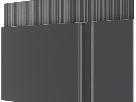 Headboard wall panel 17 3Dモデル