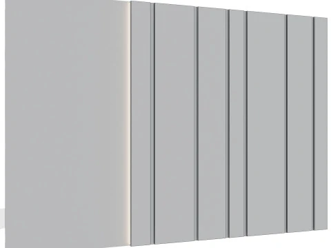 Wall 3d panel 01 3D Model