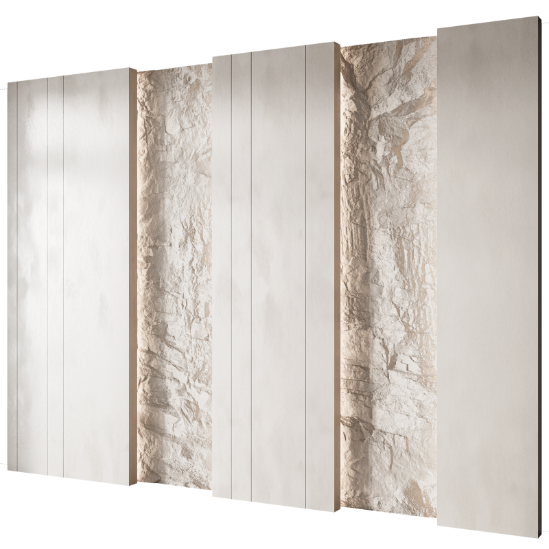 Wall 3d panel 03 3D Model .c4d .max .obj .3ds .fbx .stl .blend 
