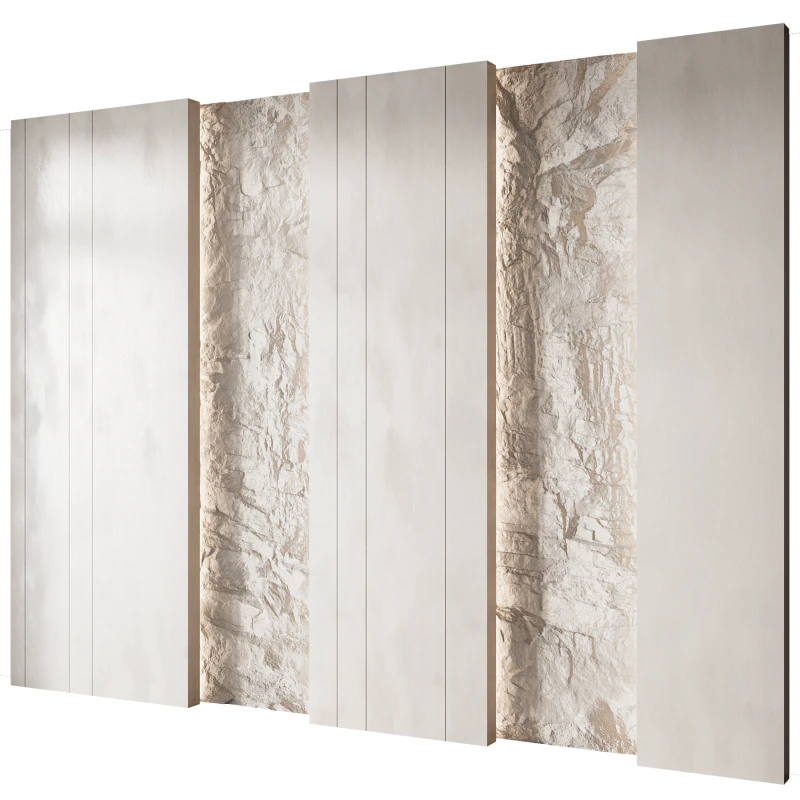 壁3Dパネル03 3Dモデル .c4d .max .obj .3ds .fbx .stl .blend 