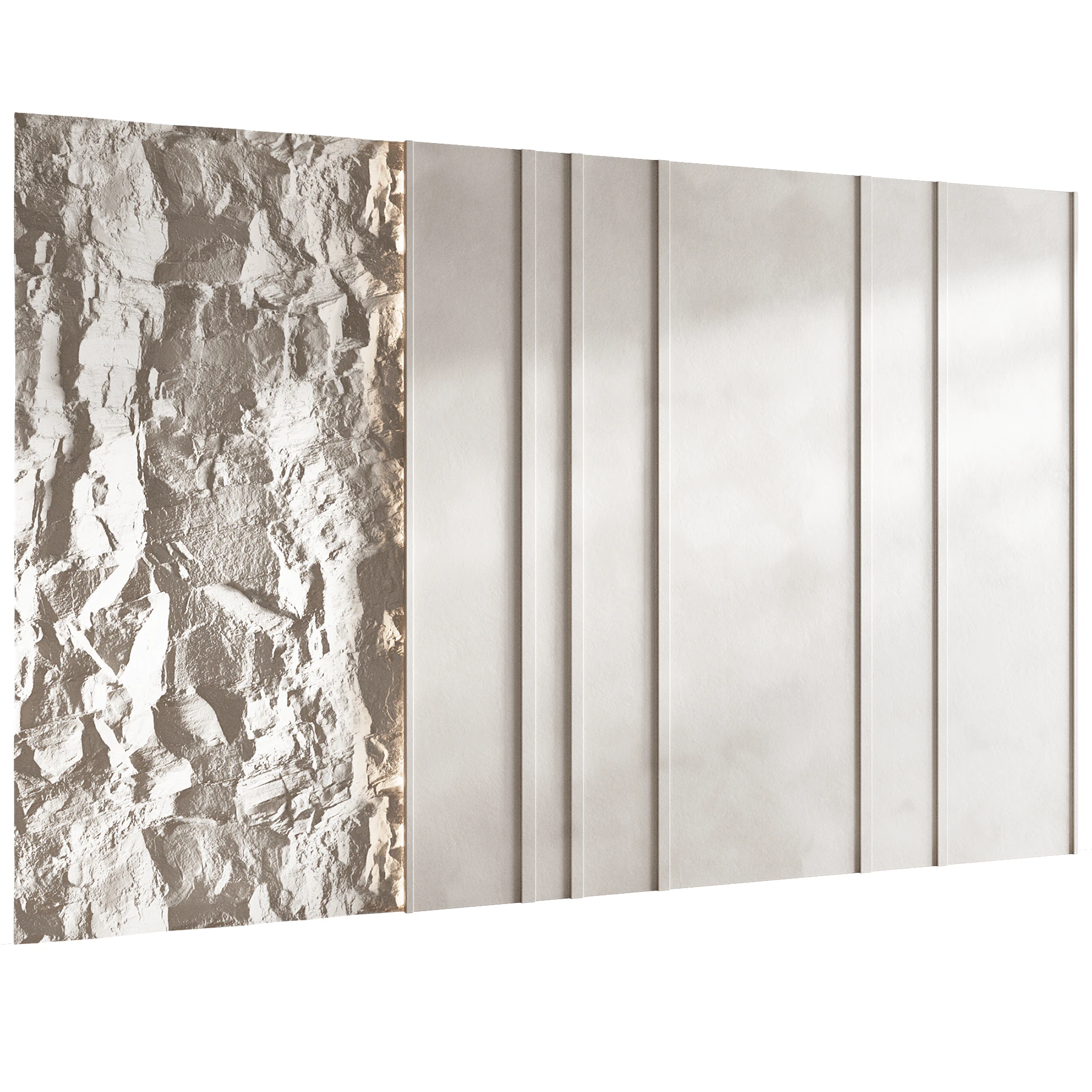 벽 3D 패널 04 3D 모델 .c4d .max .obj .3ds .fbx .stl .blend 