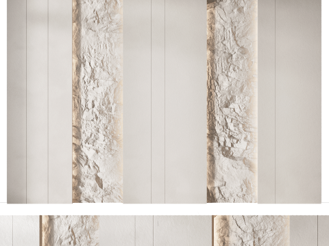 Wall 3d panel 07 3D Model