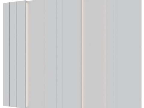 Wall 3d panel 07 3D Model