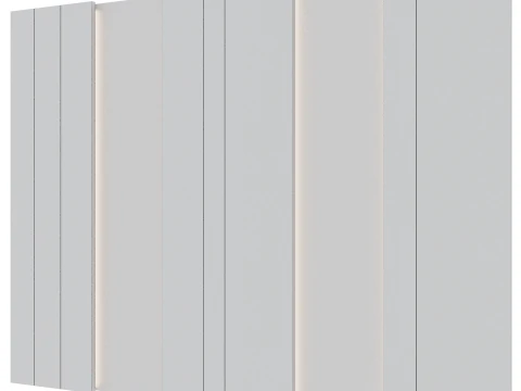 Pannello 3d da parete 07 Modello 3D