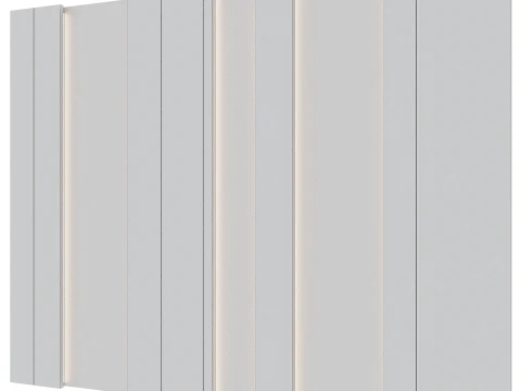 Wall 3d panel 09 3D Model