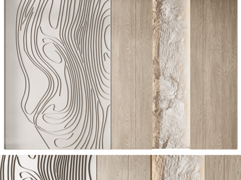Wall 3d panel 10 3Dモデル