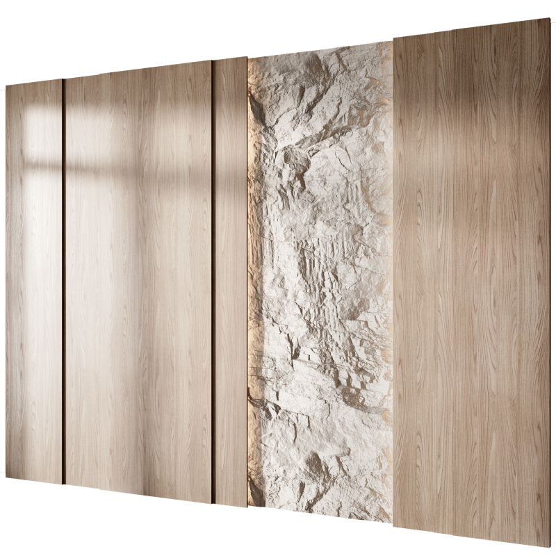 Wall 3d panel 11 Modelo 3D .c4d .max .obj .3ds .fbx .stl .blend 