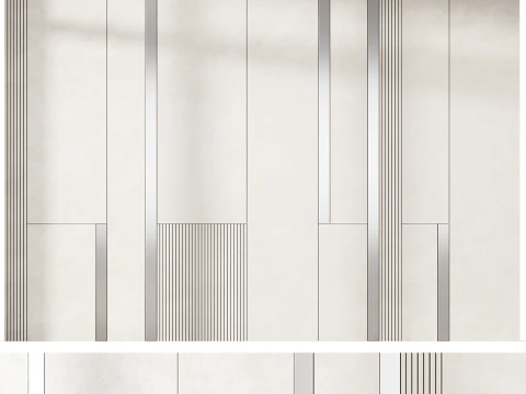 Wand 3D-paneel 12 3D Model