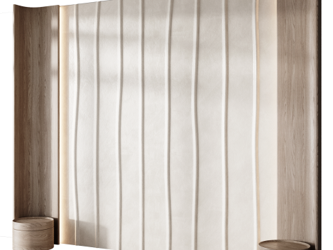 Wall 3d panel 14 Model 3D