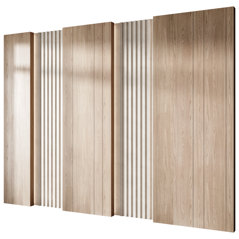 Wall panel 15 3D 模型 .c4d .max .obj .3ds .fbx .stl .blend 