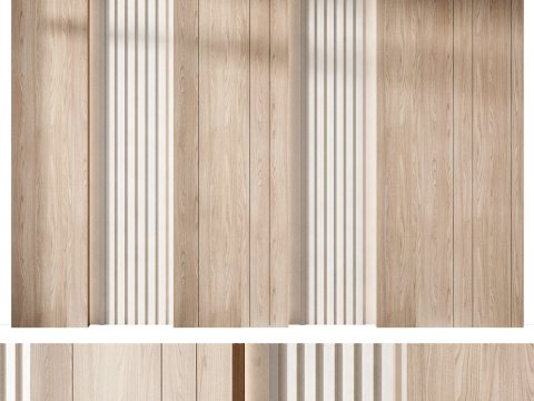 Wall panel 15 3D 模型