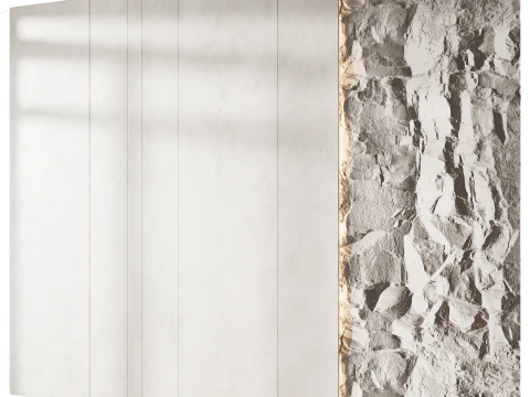 Настінна панель 19 3D Модель