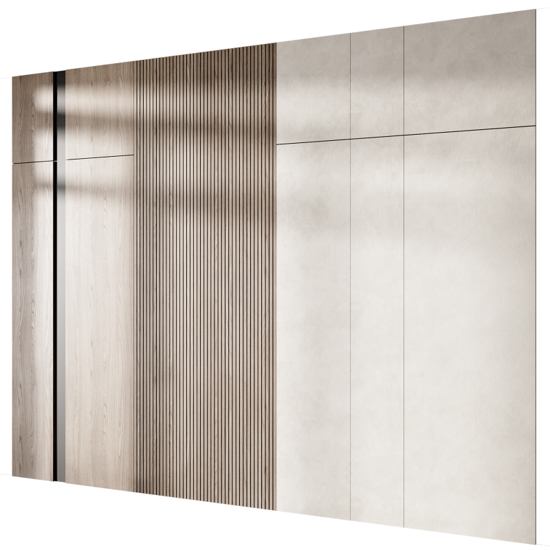 Wall panel 20 Modèle 3D .c4d .max .obj .3ds .fbx .stl .blend