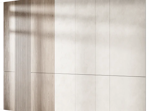 벽 패널 21 3D 모델