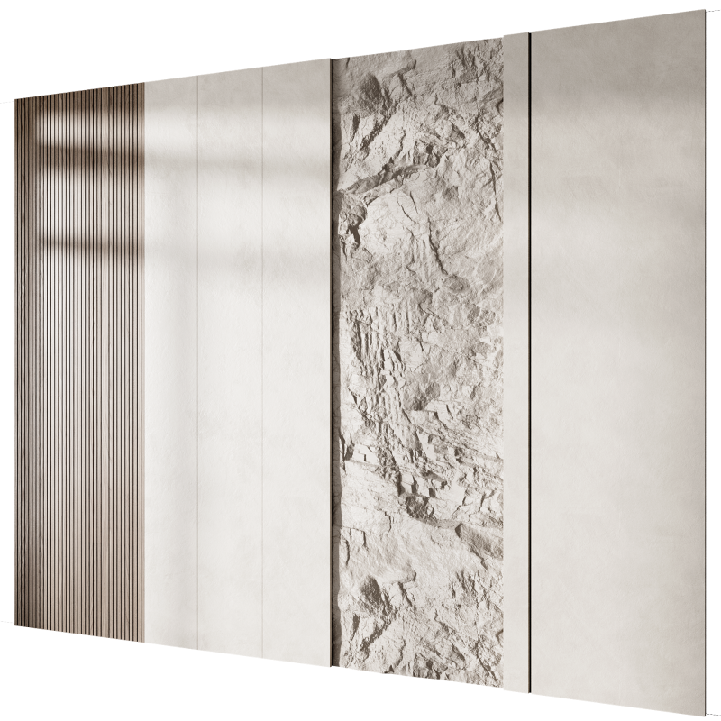 Wall panel 23 3D 模型 .c4d .max .obj .3ds .fbx .stl .blend 
